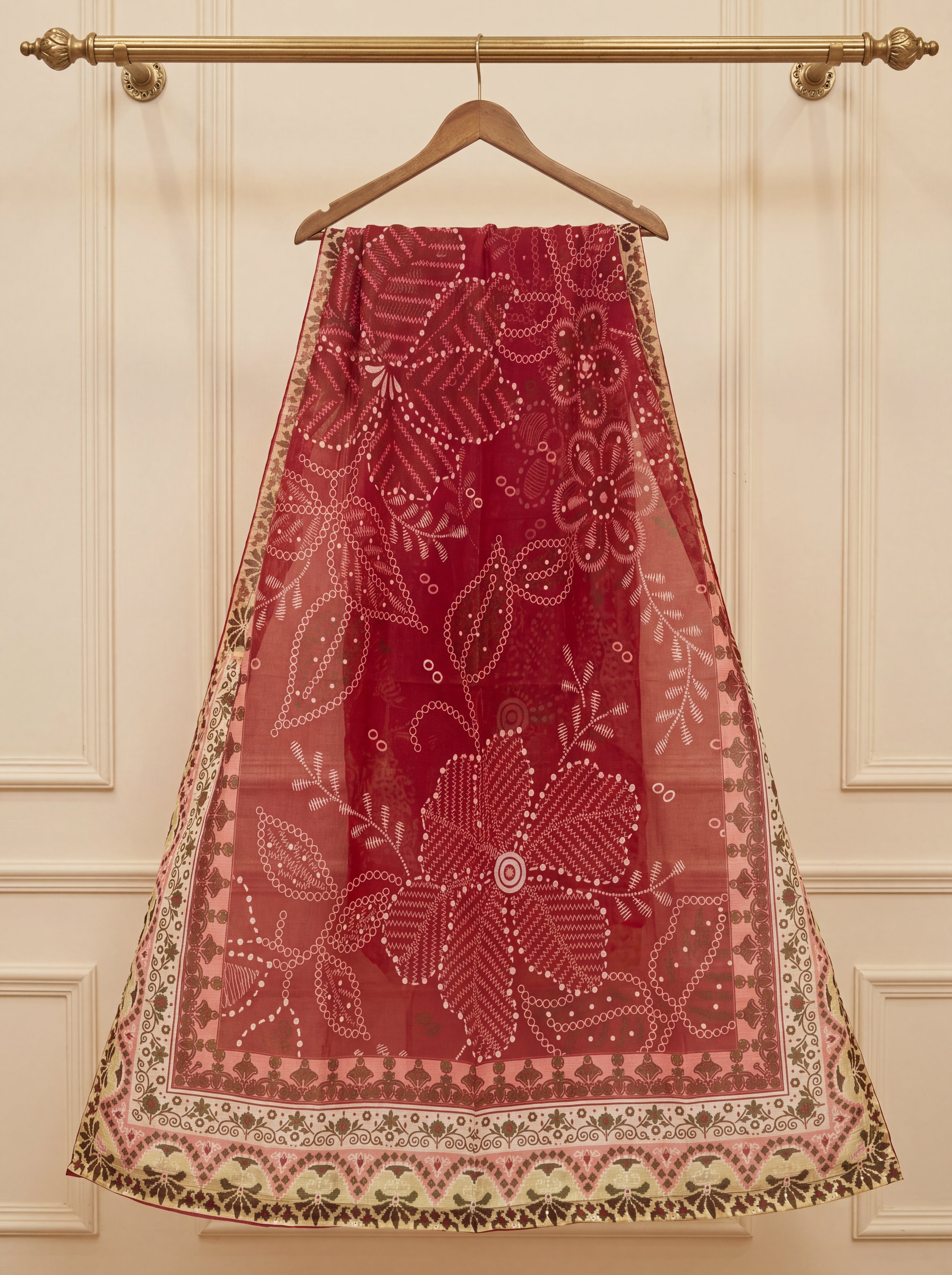 Rouge Mehr – Embroidered Luxury Lawn Suit with Farshi Shalwar by ANAWA